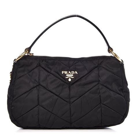 prada tessuto nylon shoulder bag nero black|prada nylon saffiano bag.